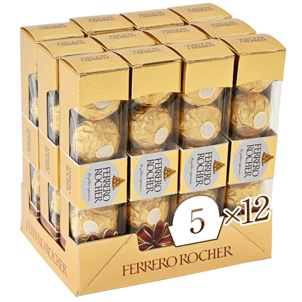 Ferrero Rocher T-5 (62.5g) x 12 Pieces