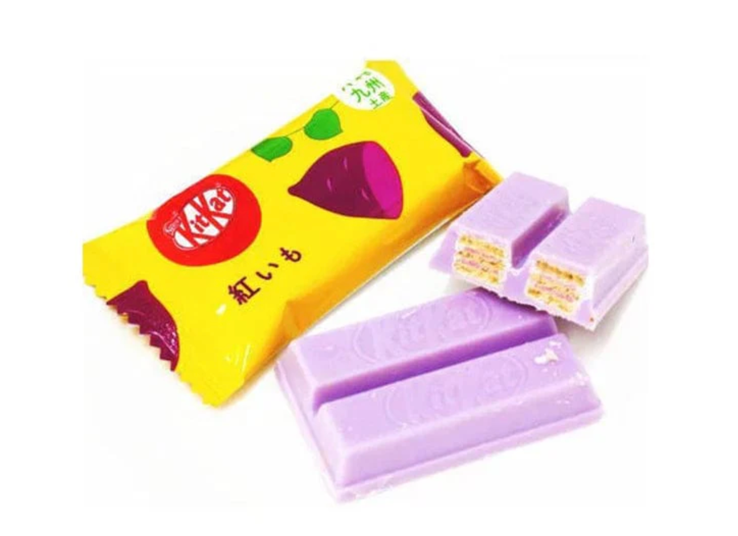 Kit Kat Japan Okinawa-Kyushu Purple Sweet Potato