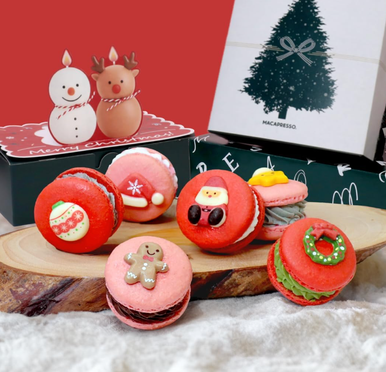 MACAPRESSO Limited Macaron, Set of 6