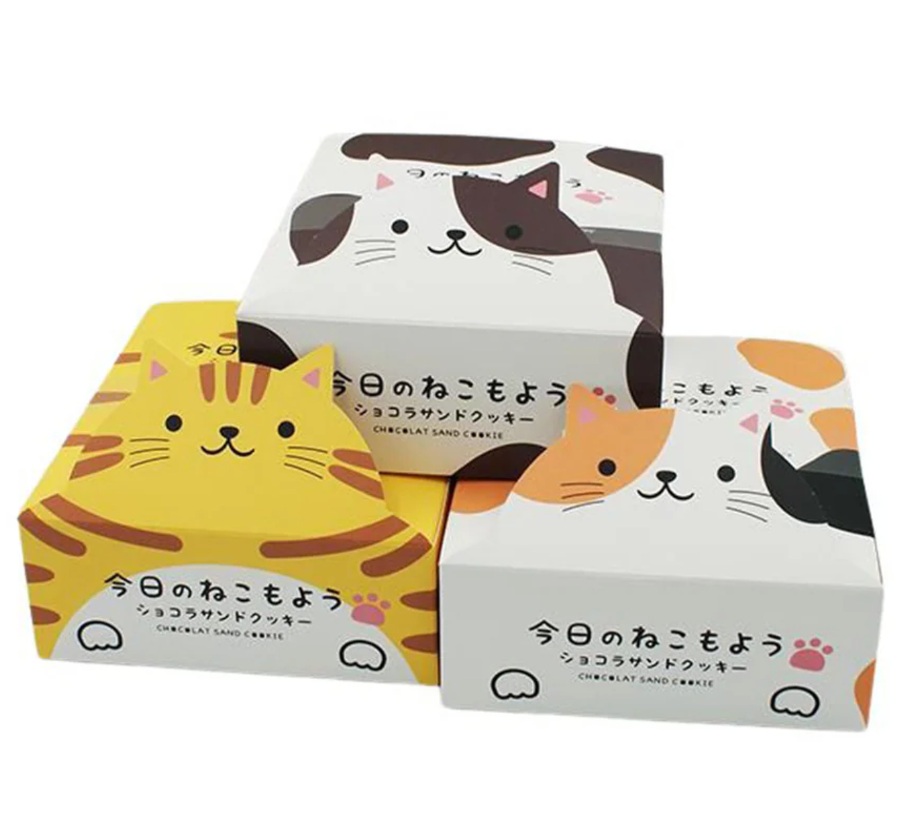 Sandwich Cookies Cat Cookies Chocolate