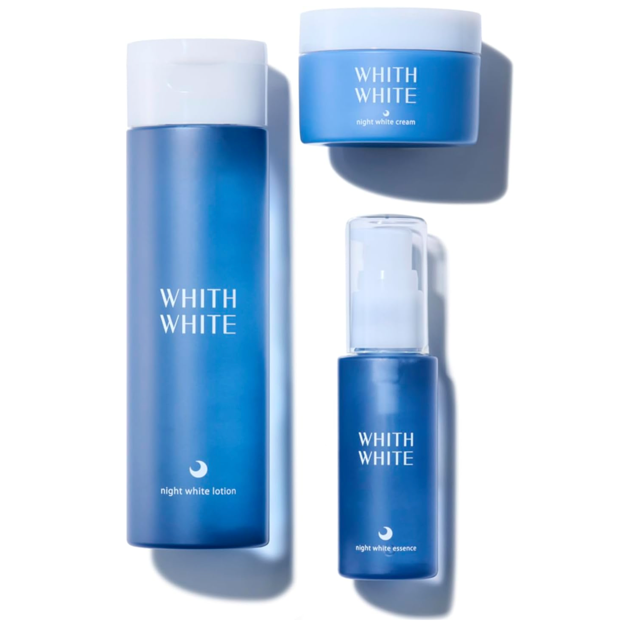 Fis White Whitening Lotion, Serum, Cream, Night Care Set