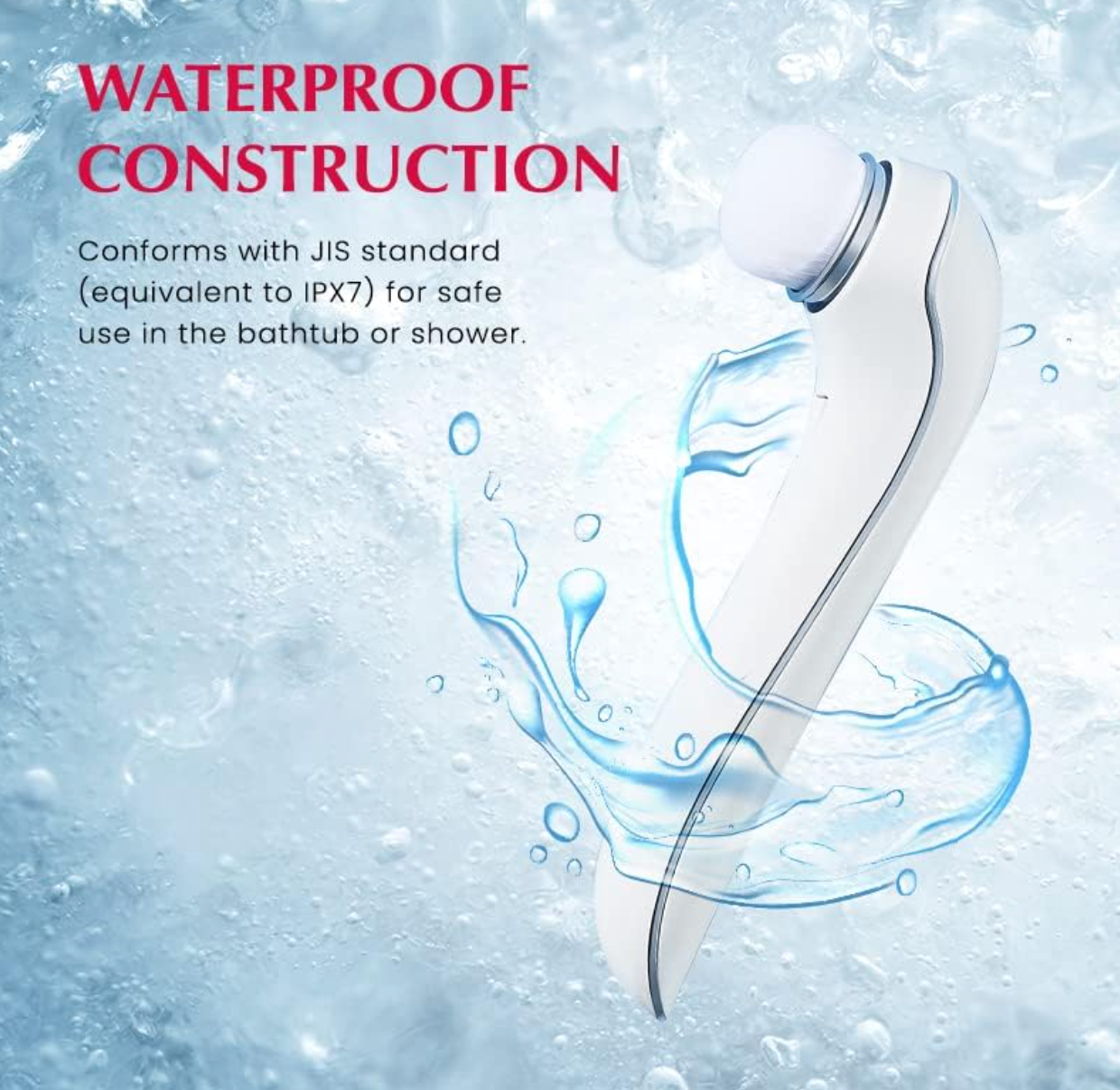 MTG ReFa Clear Cleansing Brush Washing