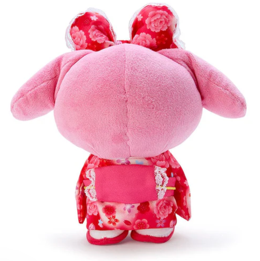 Sanrio Sakura 2025 Gradient Kimono Plush Toy: My Melody