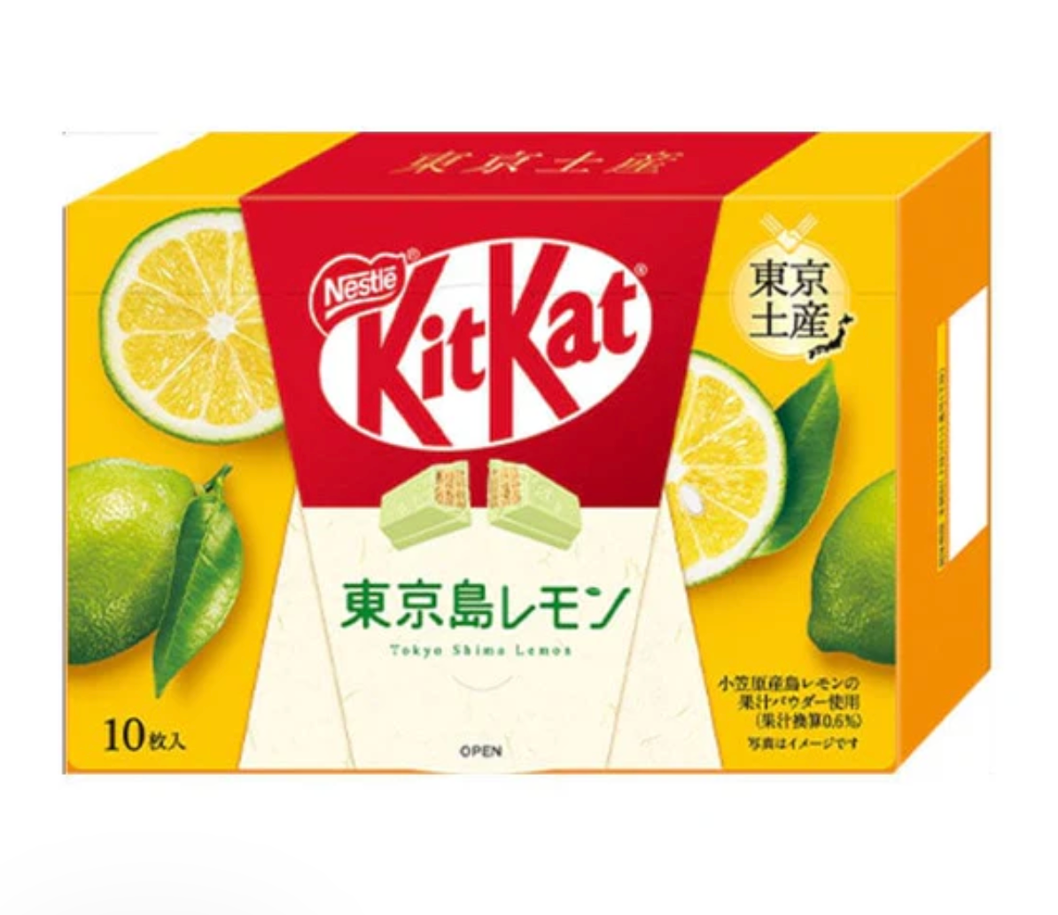 Kit Kat Japan Tokyo Island Lemon