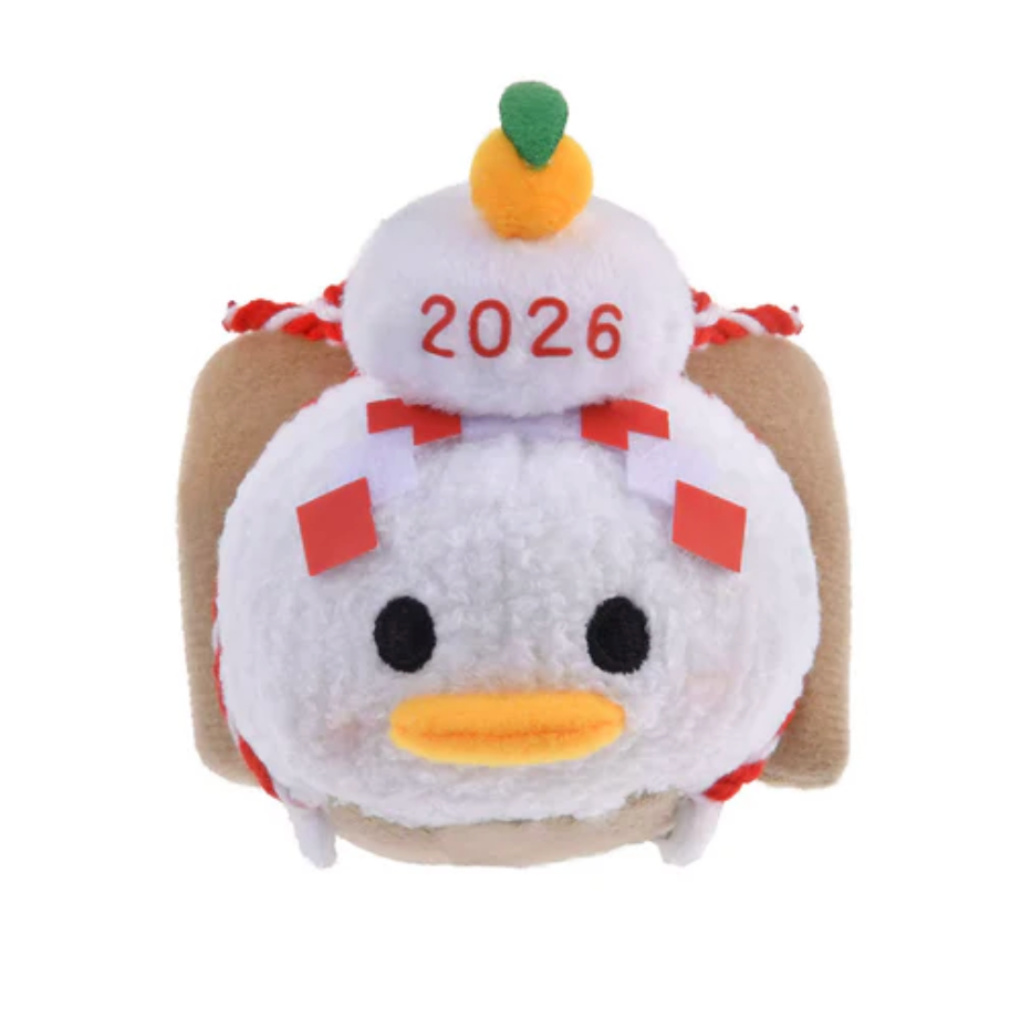 Disney Plush Donald Mini New Year 2026 Tsum Tsum Small