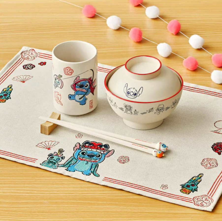 Disney Stitch & Scrump Placemat New Year 2026