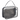Lihit Lab myfa Plush Decorative Box Pouch, Wide, Charcoal Black, A3310-24