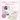 SALONIA Gloss Care Metal Casa Comb, Pink