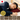 Buckwheat Hull Pillow 35×50cm, Black Checkered