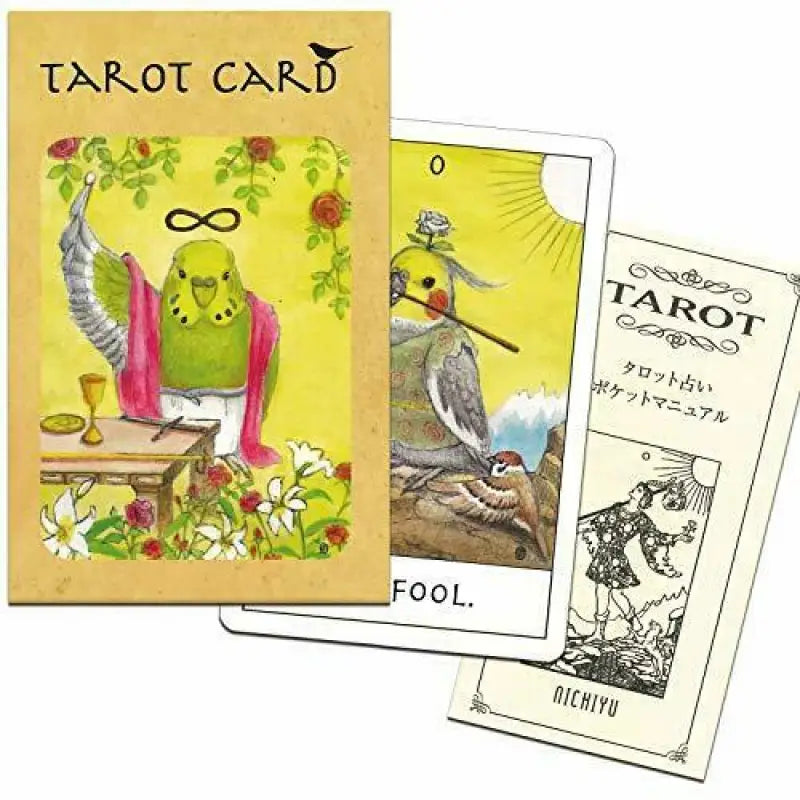 Nichiyu Bird Tarot Card T0556 Toy Rider Weight Smith Version - Playing Cards