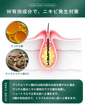 Nile Acne Cleansing Care Glycyrrhizic Acid Quasi - Drug 150G