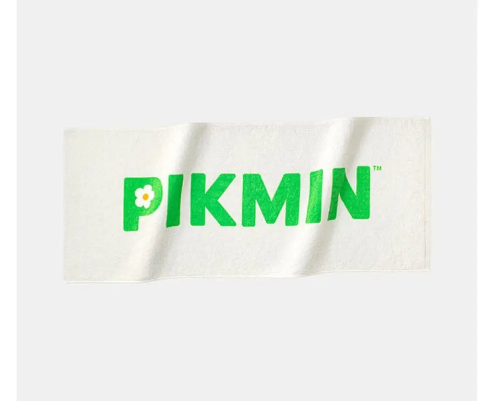 Nintendo Pikmin Logo Face Towel - ANIME & VIDEO GAMES
