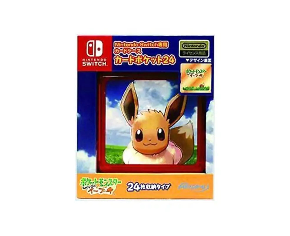 Nintendo Switch Eevee Card Case (24 Cards) | YOYOJAPAN Store