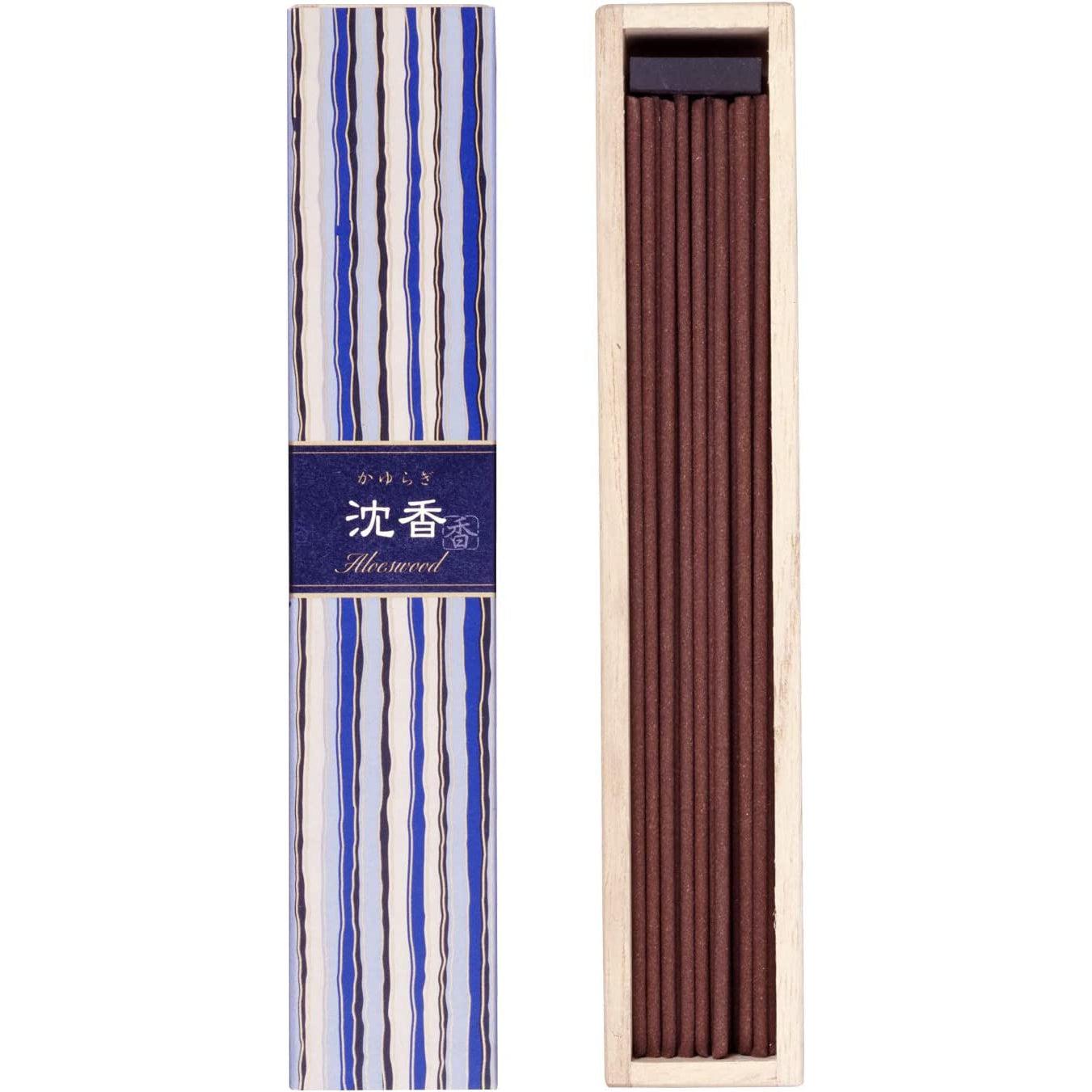 Nippon Kodo Kayuragi Jinko Japanese Incense Stick Aloeswood 40 Sticks
