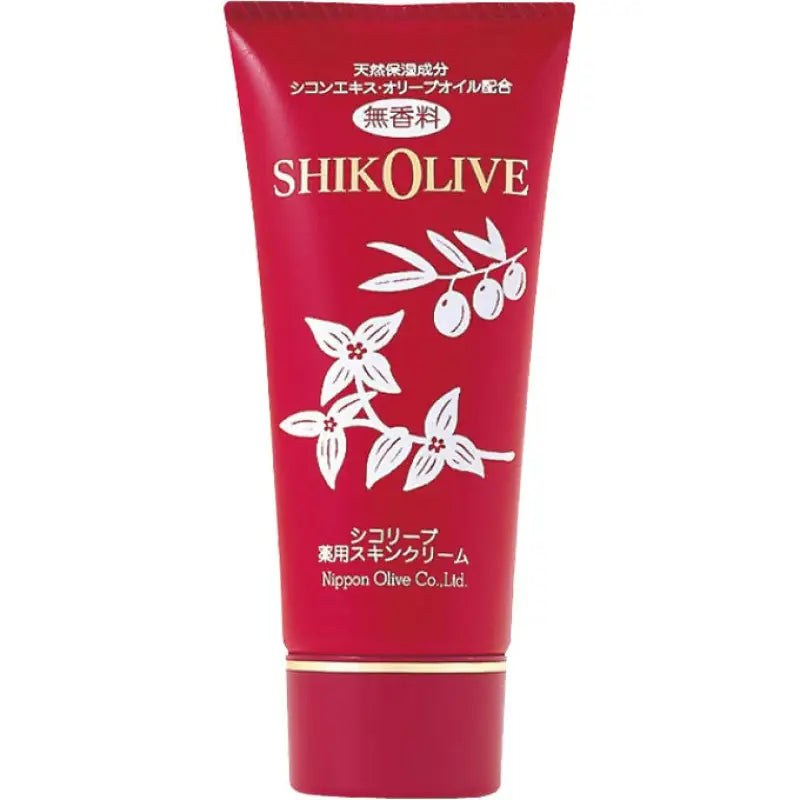 Nippon Olive Medicated Skin Cream With Chicon Extract & Oil 80g - Japanese Skincare