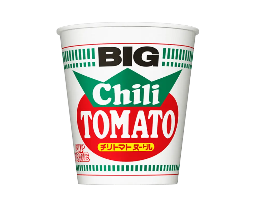 Nissin Big Cup Noodle Chili Tomato - FOOD & DRINKS