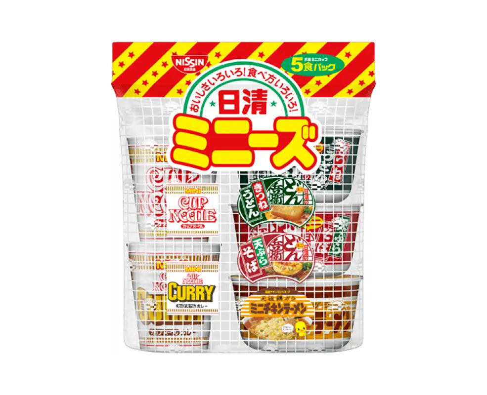 Nissin Cup Noodle Mini Pack East Flavors - FOOD & DRINKS