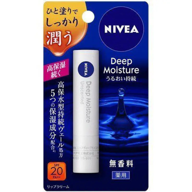 Nivea Deep Moisture lip fragrance - free - Skincare