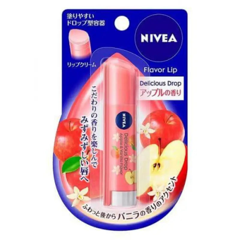 Nivea Delicious Drop Flavored Lip Balm - Apple Skincare