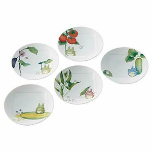 Noritake My Neighbor Totoro 15.5 Cm Plate Set 5 Piece Vf9931