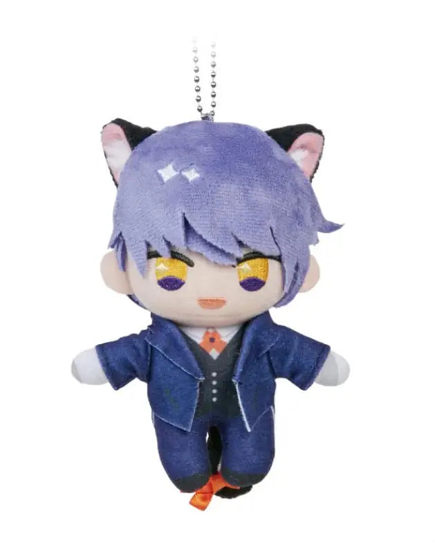 Obey Me! Leviathan Plush Mascot Kuroneko Shitsuji Kissa Eimo