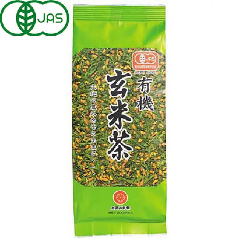 Ocha No Maruyuki Organic Brown Rice Tea Bag 200g - JAS-Certified Food and Beverages