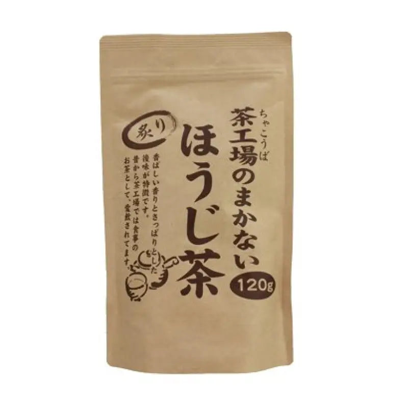 Oigawa Tea Garden Factory Roasted Green Paper Zipper Bag 120g - From Japan Food and Beverages