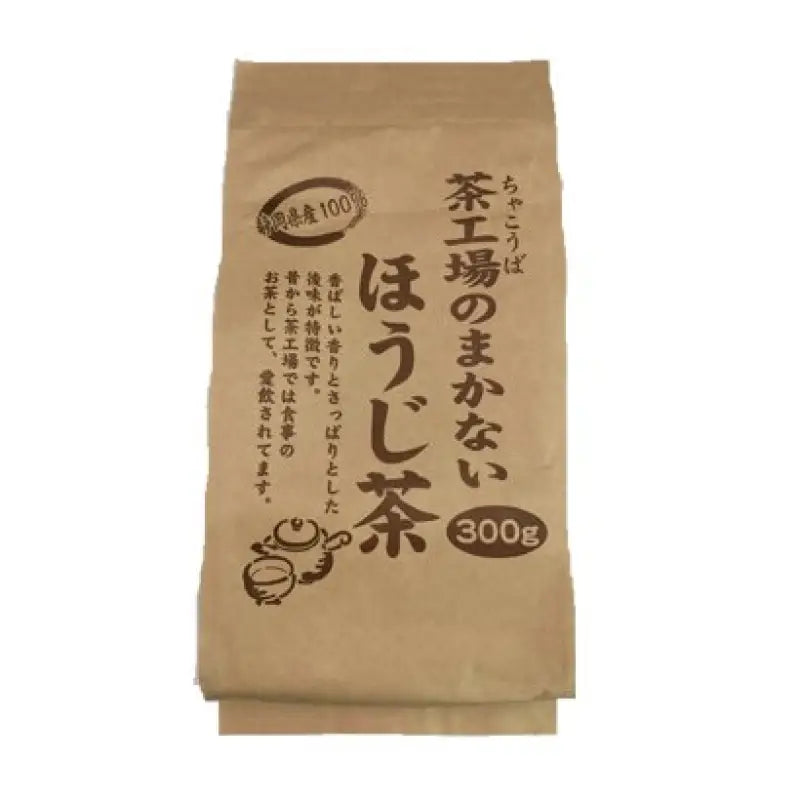 Oigawa Tea Garden Factory’s Makanai Hojicha 300g - Japanese Organic Food and Beverages