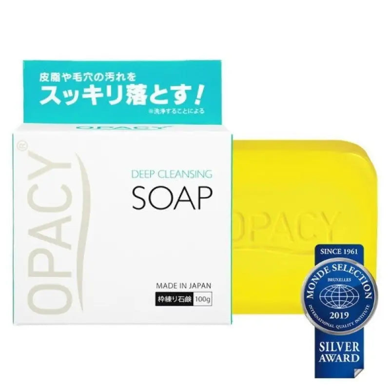 Opacy Deep Cleansing Soap 100g - Facial Made In Japan Skincare