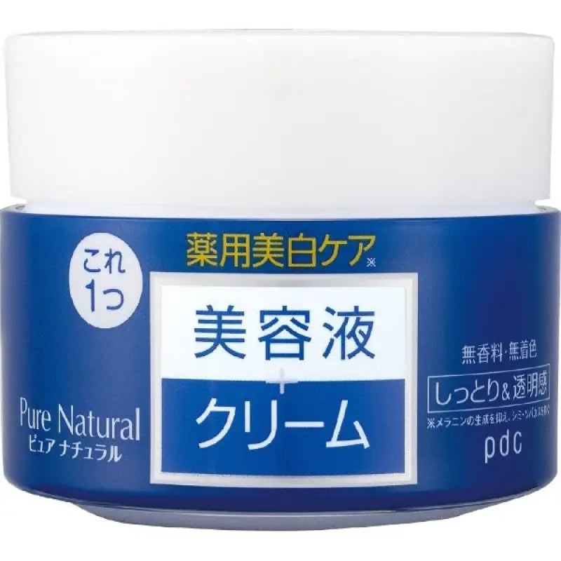 Pdc Pure Natural Cream Essence White 100g - Moisturizing Brightening Skincare