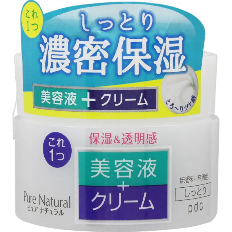 Pdc Pure Natural Moisturizing Cream Essence 100g - Japanese For Facial Moisture Skincare
