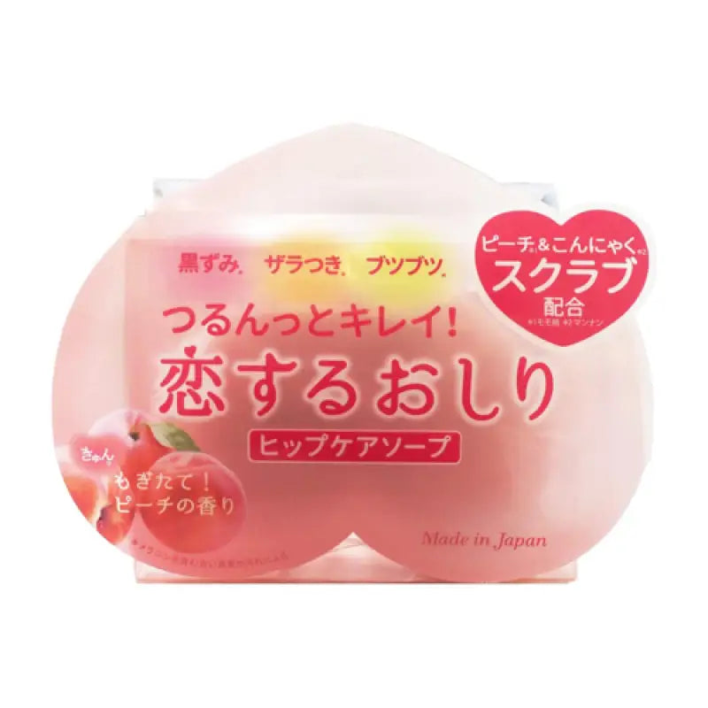 Pelican Soap Koisuru Oshiri (Lovely Bottom) Peach Hip Care 80g