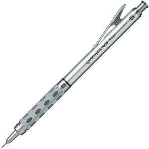 Pentel Graph Gear 1000 0.5Mm Mechanical Pencil - Silver Made In Japan