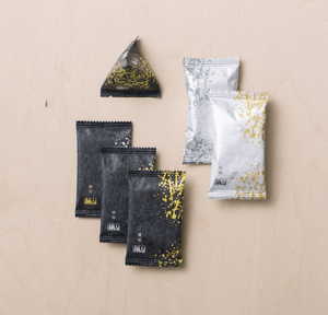 Close-up of Akasaka Kakiyama Select KS-20, 24 Pieces, featuring assorted Japanese crackers for elegant snacking