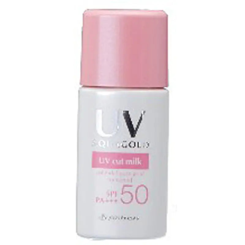 Phiten Aqua Gold UV Cut Milk SPF50 PA + + + 28ml - Japanese Sunscreen Type Skincare