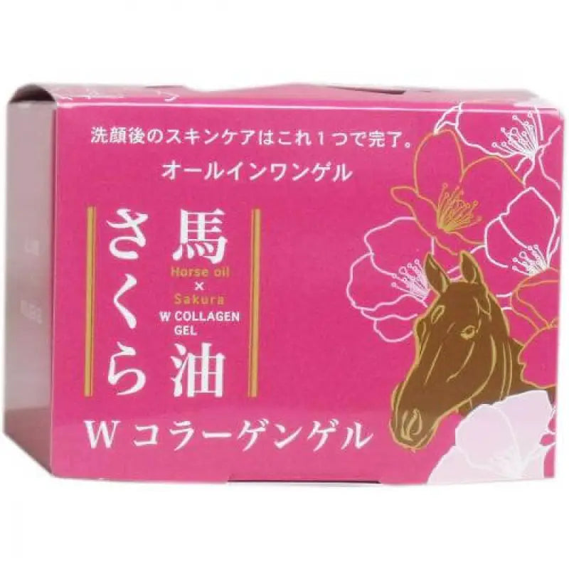 Phoenix Horse Oil Sakura W Collagen Gel All In One 100g - Japanese Skincare