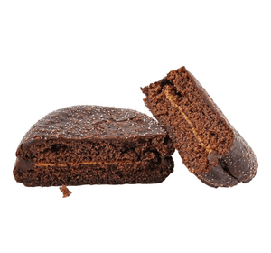 Lotte Choco Pie Caramel Mille-Feuille in 6 pcs pack, perfect for tea time or dessert breaks