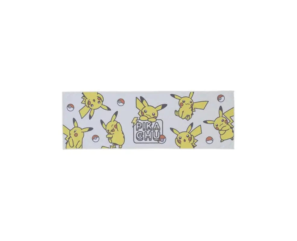 Pikachu Cooling Towel & Water Bottle Set - ANIME VIDEO GAMES