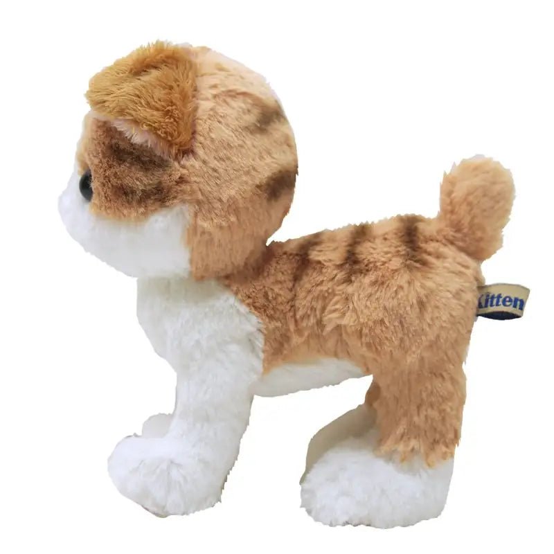 Plush Doll Kitten Scottish Fold Brown Size S