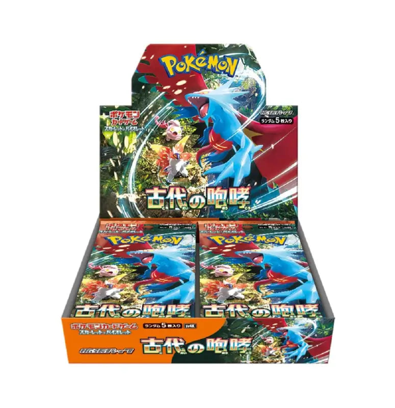 Pokemon Card Game Scarlet & Violet Expansion Pack Ancient Roar Box Japan