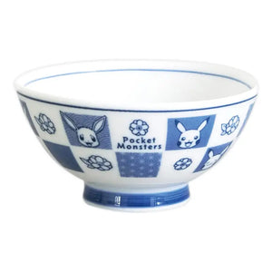 Pokemon Center Chiyogami Designed Tea Bowl Pikachu/Eevee