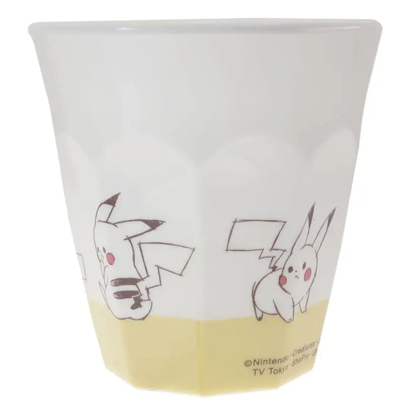 Pokemon Center Melamine Cup Pikachu Number 025 Together