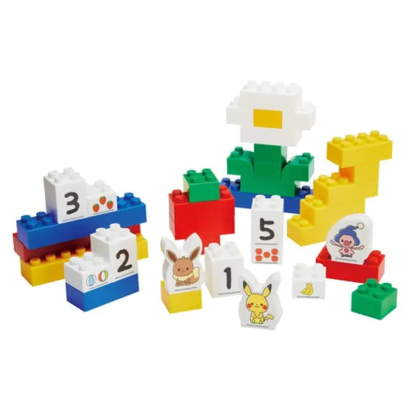 Pokemon Center Original Block Play With Monpoke - Stuffed Animals