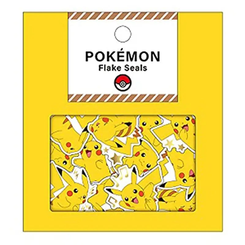 Pokemon Center Original Flake Sticker Pikachu