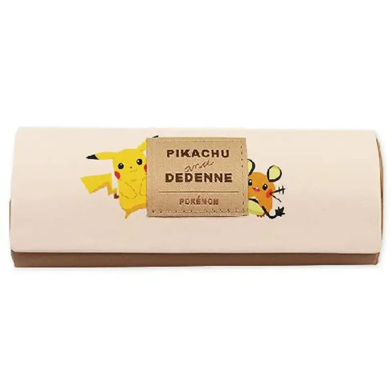 Pokemon Center Original Glasses Case Iv Pikachu & Dedenne