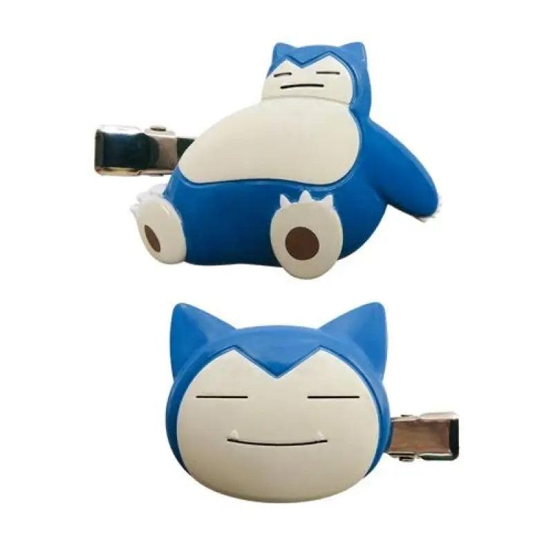 POKEMON CENTER ORIGINAL Hair Clip Set Snorlax