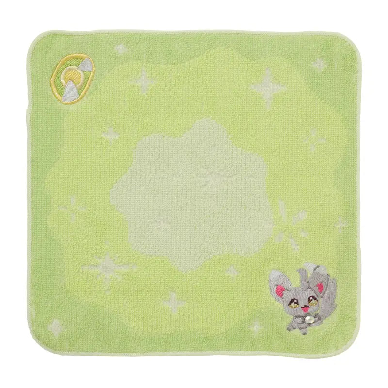 POKEMON CENTER ORIGINAL Hand Towel Shinka No Ishi Minccino & Shiny Stone