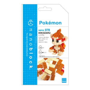 Pokemon Center Original Nanoblock Chimchar - Stuffed Animals