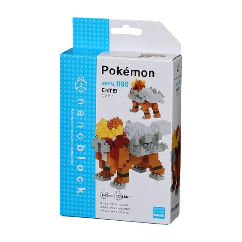 Pokemon Center Original Nanoblock Entei - Stuffed Animals