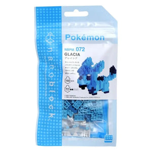 Pokemon Center Original Nanoblock Nbpm_072 Glaceon - Stuffed Animals